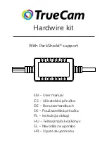 Preview for 1 page of TrueCam Hardwire kit User Manual