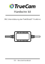 Preview for 10 page of TrueCam Hardwire kit User Manual