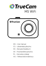 TrueCam M5 WiFi User Manual preview