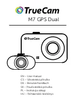 TrueCam M7 GPS Dual User Manual preview