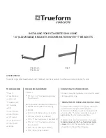 Предварительный просмотр 1 страницы TRUEFORM FSB-B1-AS Installing