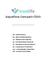 Предварительный просмотр 1 страницы TrueLife AquaFloss Compact C300 User Manual