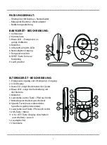 Предварительный просмотр 8 страницы TrueLife NannyCam V24 Instructions For Use Manual