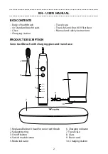 Предварительный просмотр 2 страницы TrueLife SonicBrush GL UV User Manual