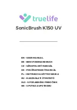 TrueLife SonicBrush K150 UV User Manual предпросмотр