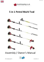 Trueshopping 5 in 1 Petrol Assembly & Owners Manual preview