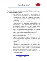 Preview for 7 page of Trueshopping BX1-100 User Manual