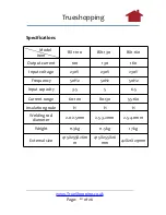 Preview for 21 page of Trueshopping BX1-100 User Manual