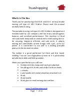 Preview for 4 page of Trueshopping BX1-25 User Manual