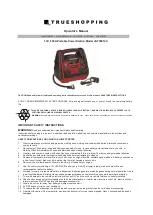 Trueshopping JST95012V Operator'S Manual preview