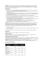 Preview for 9 page of Trueshopping JST95012V Operator'S Manual