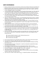 Preview for 5 page of Trueshopping SFLM00B1SA Instruction Manual