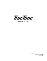 Preview for 2 page of TrueTime 151-600 Manual