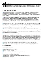 Preview for 7 page of Trufrost YC-150EW Operation Manual