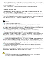 Preview for 9 page of Trufrost YC-150EW Operation Manual