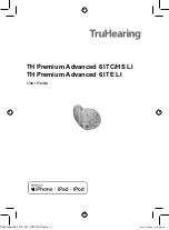 TruHearing TH Premium Advanced 6 ITC/HS LI User Manual preview