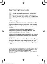 Preview for 5 page of TruHearing TH Premium Advanced 6 ITC/HS LI User Manual