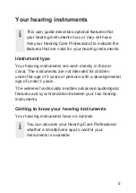 Preview for 5 page of TruHearing TH Premium IF 19 User Manual