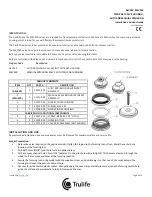 Trulife AEV350 Installation And User Manual preview