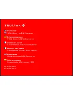 TRUlink 40010 User Manual preview