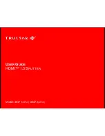 TRUlink 40471 User Manual preview