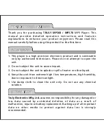 Preview for 2 page of Truly MP368 User Manual