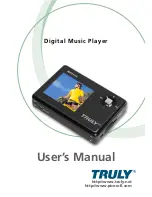 Preview for 1 page of Truly Pic 'N Roll MP313X User Manual