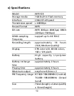 Preview for 12 page of Truly Pic 'N Roll MP313X User Manual