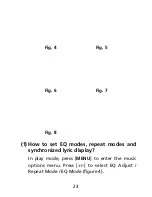 Preview for 23 page of Truly Pic 'N Roll MP313X User Manual