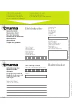 Preview for 20 page of Truma 309/596 Operating Instructions Manual