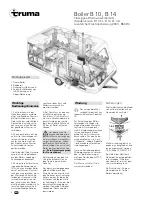 Preview for 2 page of Truma B 10 Operating Instructions Manual