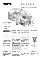 Preview for 20 page of Truma B 10 Operating Instructions Manual