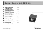 Preview for 1 page of Truma BCU 120 Operating Instructions & Installation Instructions