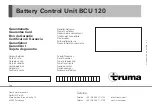 Preview for 44 page of Truma BCU 120 Operating Instructions & Installation Instructions