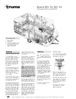 Preview for 2 page of Truma BS 10 Operating Instructions Manual