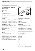 Preview for 8 page of Truma CP V Operating Instructions & Installation Instructions