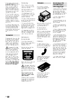 Preview for 42 page of Truma Frostair 1700 Operating And Installation Instructions