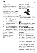 Preview for 17 page of Truma GO2 RH 2 Operating Instructions Manual