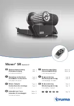 Truma Mover SR Version 2 Operating Instructions & Installation Instructions preview