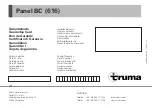 Предварительный просмотр 28 страницы Truma Panel BC (616) Operating Instructions & Installation Instructions