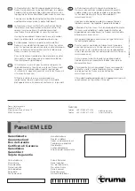 Preview for 28 page of Truma Panel EM LED Operating Instructions Manual