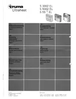 Preview for 1 page of Truma S 55 T EL Operating Instructions