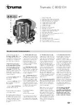 Предварительный просмотр 23 страницы Truma Trumatic C 6002 EH Operating Instructions Manual