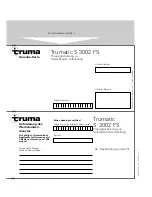 Preview for 20 page of Truma Trumatic S 3002 FS Operating & Installation Instructions Manual