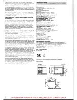 Предварительный просмотр 4 страницы Truma Ultrastore Rapid Operating And Installation Instructions