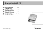 Truma VB 10 Operating Instructions & Installation Instructions preview