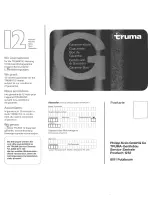 Предварительный просмотр 17 страницы Trumatic SL3002 Guarantee And Information