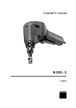 Preview for 1 page of Trumpf N 200-5 Operator'S Manual