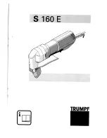 Trumpf S 160 E Manual предпросмотр