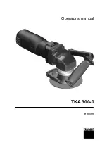 Trumpf TKA 300-0 Operator'S Manual preview